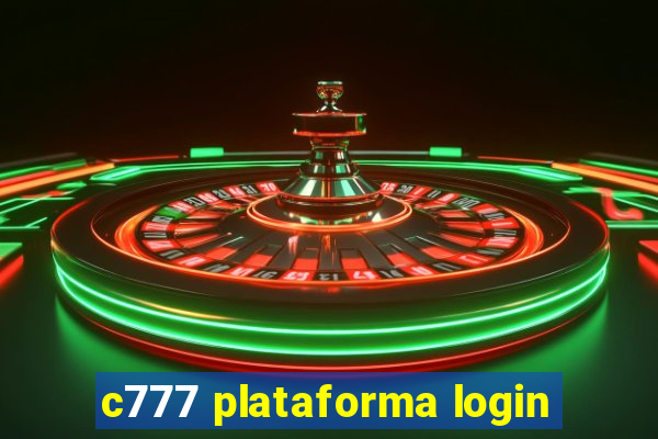 c777 plataforma login